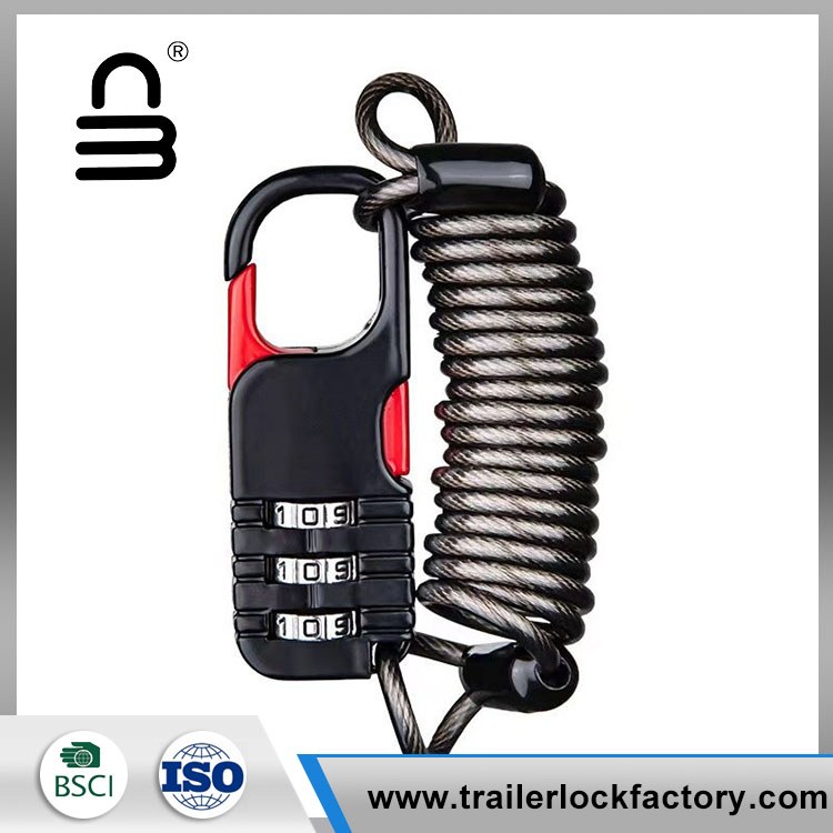 قفل کلاه ایمنی طناب سیمی